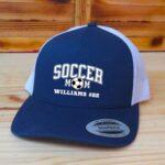 Personalized Soccer Mom Trucker Snapback Hat, Optional Player Name And Number, Soccer Gameday Hat, Printed Graphic - Image 4