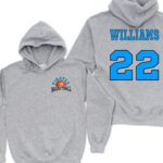 Personalized Basketball Hoodie, Custom Basketball Sweatshirt, Player Name And Number, Basketball Gameday Shirt - Image 8