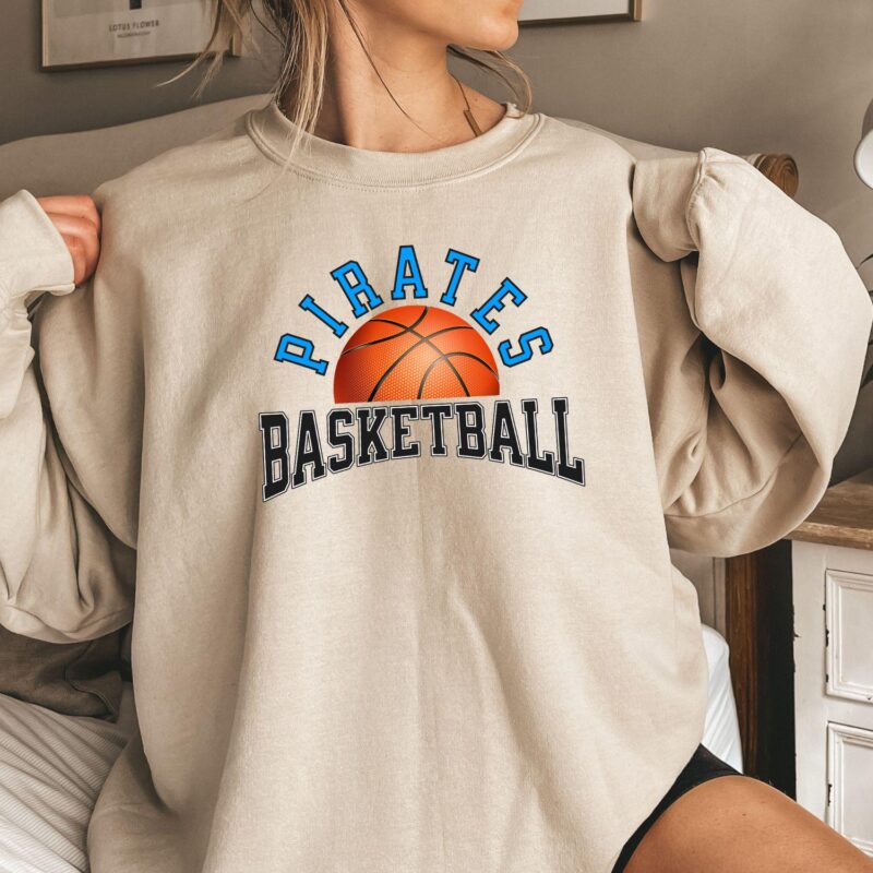 Personalized Basketball Hoodie, Custom Basketball Sweatshirt, Player Number, Basketball Gameday Shirt - Image 5
