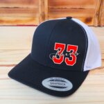 Signature Style Name And Number Hat, Custom Racing Number Hat, Basketball, Soccer, Baseball. Printed Graphic - Image 4