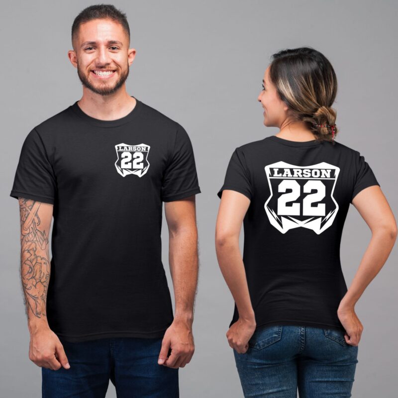 Personalized Dirtbike Sweatshirt, Custom Motocross Shirt, Custom Number Shirt, Custom Motorcycle Shirt, Custom Dirt Bike Number Shirt - Image 5