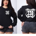 Personalized Dirtbike Sweatshirt, Custom Motocross Shirt, Custom Number Shirt, Custom Motorcycle Shirt, Custom Dirt Bike Number Shirt - Image 2