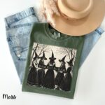 Girls Will Be Girls Comfort Colors Shirt, Witch Graphic Tee, Cute Halloween Shirt, Fall Cozy Tee, Witchy Girl Shirt, Halloween Witchy Shirt