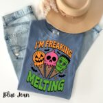 I'm Freaking Melting Funny Summerween Shirt, Spooky Year Round Halloween - Image 8