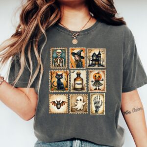 Vintage Halloween Stamps Comfort Colors® Shirt