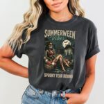 Summerween Vibes Shirt, Halloween Summer, Spooky Year Round - Image 10